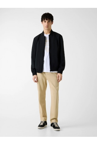 Guess Esnek Katlanabilir Bomber Erkek Siyah Ceket M6rl09wj362-jblk Siyah