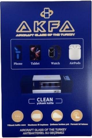 Akfa Apple Uyumlu iPhone 13 Nano Şeffaf Ekran Koruyucu