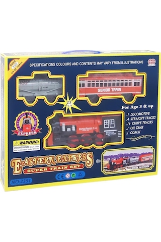 Oyuncak Pilli Tren Seti 23 Parça