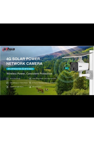 Dahua Ipc-hfw2441dg-4g-sp-b-max 4mpix, 3,6mm Lens, H265+, 30mt Gece Görüşü, Dahili Mikrofon, Ip67