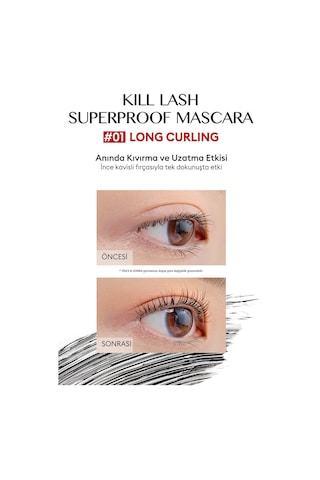 Clio Kill Lash Superproof Mascara 01 Long Curling