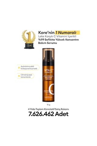 Missha Vita C Plus Correcting Concentrate Ampoule Leke Karşıtı Konsantre C Vitamini Serumu 15 G