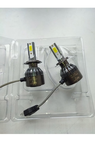 HB4 9006 Led Xenon Far Ampulu Şimşek Etkili Beyaz 6000 Kelvin 8000 Lümen