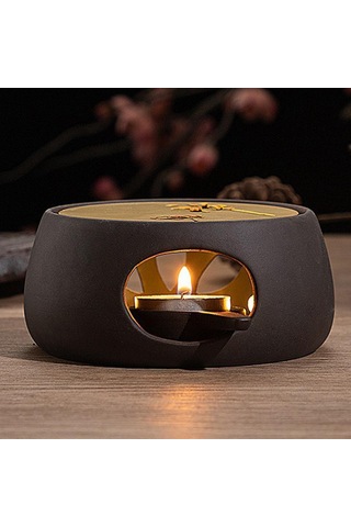 Suntek Magideal  Zen Seramik Çaydanlık Tealight Bakır-ısıtıcı-plaka