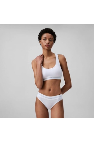 Calvin Klein Kadın Beyaz Bikini Altı Beyaz