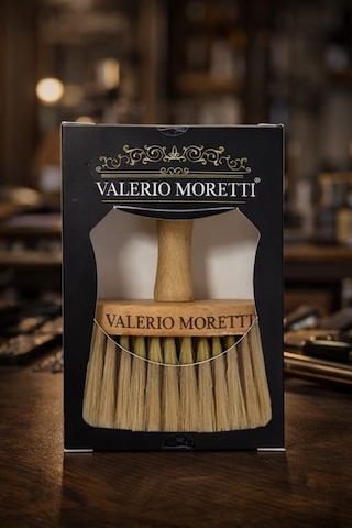 Valerio Moretti Premium Berber Ense Fırçası Profesyonel Boyun Ve Saç Temizleme Fırçası Saç Fırçası
