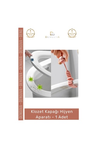 Klozet Banyo Tuvalet Mantar Tasarım Ergonomik Temassız Kaldırma Klozet Kapağı Hijyen Aparatı - 1 Ad Çok Renkli