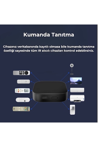 Sıcaklık Ve Nem Sensörlü Wifi Akıllı Ir Kumanda