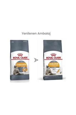 Royal Canin Hair & Skin Care Deri Ve Tüy Sağlığı Destekleyici Yetişkin Kedi Maması 10kg
