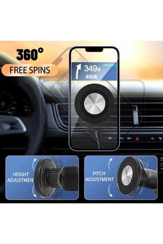 Liangmei Magsafe Araç Montaj Aksesuarları İçin Evrensel Manyetik