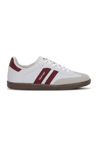 Slazenger Indıa Kadın Beyaz / Bordo Günlük Spor Ayakkabısı Beyaz / Bordo