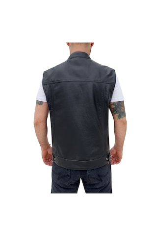 The Biker Jeans California Deri Motosiklet Yeleği