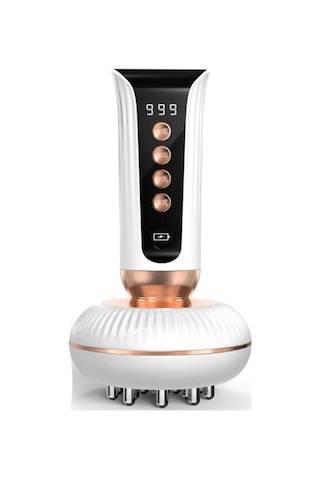 Carmine Elektriksel Kas Uyarıcı Isı Terapisi Tüm Vücut Masaj Aleti Beyaz