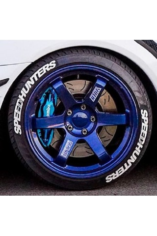 Lastik Yazısı 8Xli Speedhunters 1.Sınıf Kalite Solmaz Stıker (321904382)