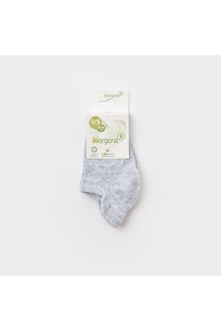 Biorganic Basic Sneakers Bebek Çorabı 68389 IB61623 Grimelanj