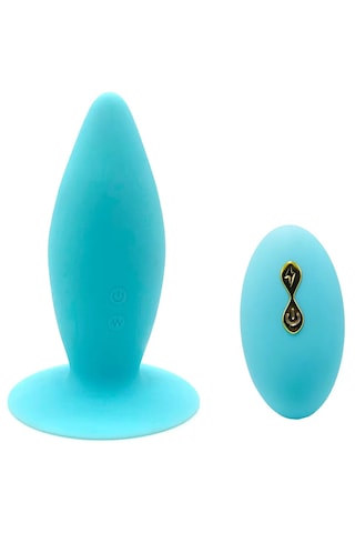 Red Fox Molove Kablosuz Kumandalı Vantuzlu Silikon Anal Plug Vibratör