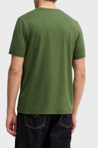 Tommy Hilfiger Erkek T Shirt Mw0mw41463 L01 Yeşil Yeşil