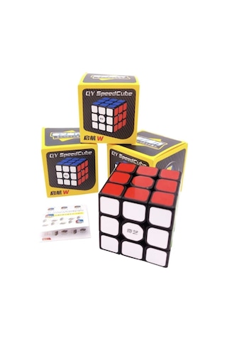 Qiyi Speed Cupe Hızlı Profesyonel Dekompresyon Rubik Küp Zeka Küpü
