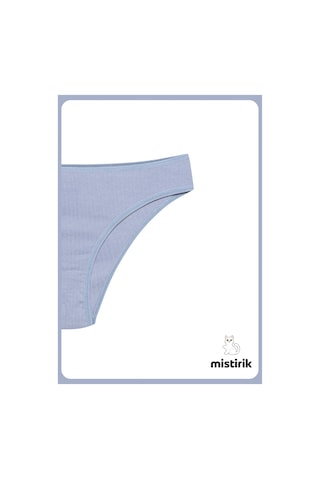 Mistirik Taranto Model Fitilli Pamuklu Slip Esnek Komforlu Hava Alan Külot Lila Renk