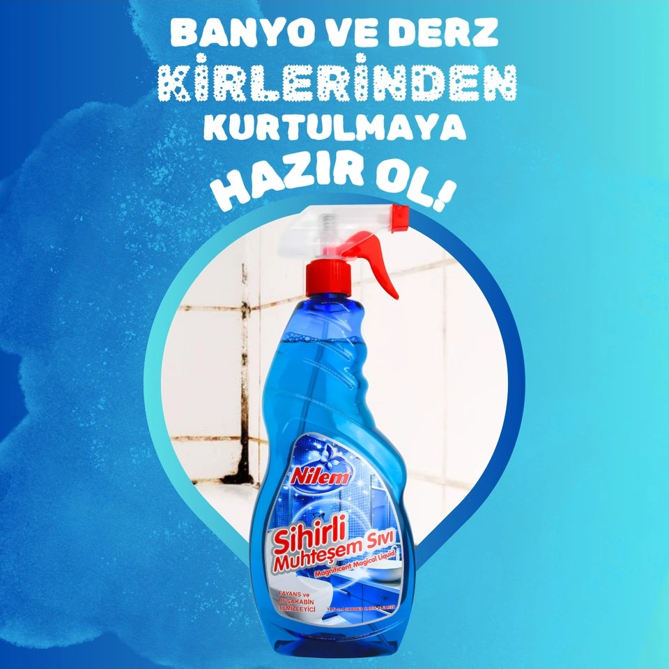 Nilem Sihirli Muhteşem Sıvı Sprey 1lt Tekli