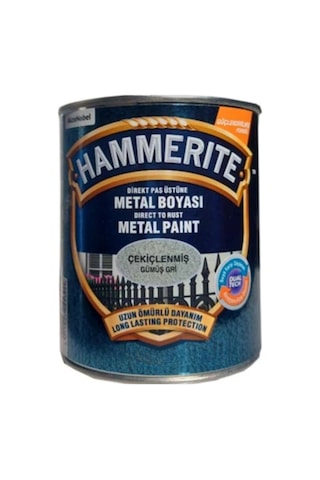 Marshall Hammerite Çekiçlenmiş Metal Boyası 0,75 Lt Gümüş Gri
