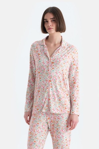 Eros Esk33518 Uzun Kol Gömlek Pijama Tk Pembe