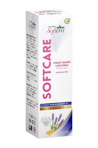 Softem Softcare Çocuk için Vücut Bakım Losyonu 250 ML