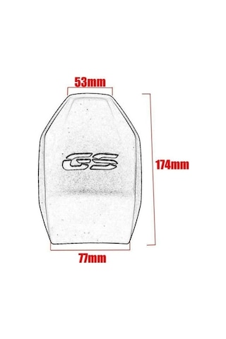 Yingfu Bmw İçin R1200gs R1250gs Motosiklet Yakıt Deposu Koruma Pedi Kapak Siyah Koruyucu Parça Siyah