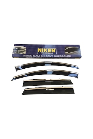 Volkswagen Jetta Kromlu Cam Rüzgarlığı 4'lü Set 2011-2018