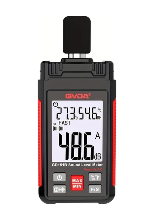 Willowhaven Gvda Gd151a Ses Ölçer Ses Seviyesi Ölçüm Cihazı Sıcaklık Nem Ölçer Endüstriyel