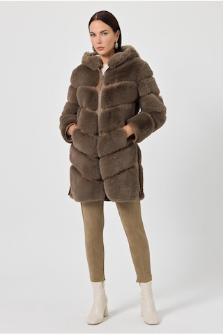 Martina Vizon Tüylü Mont 001