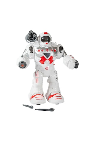 Hareketli Işıklı Ve Sesli Ok Atan Oyuncak Robot