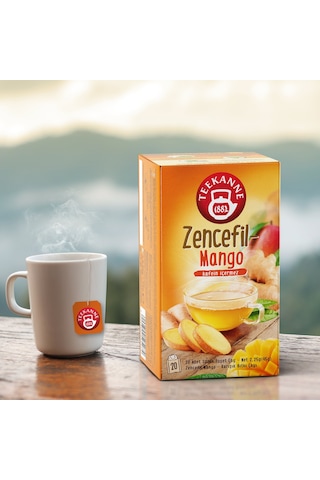 Teekanne Zencefil - Mango Karışık Bitki Çayı
