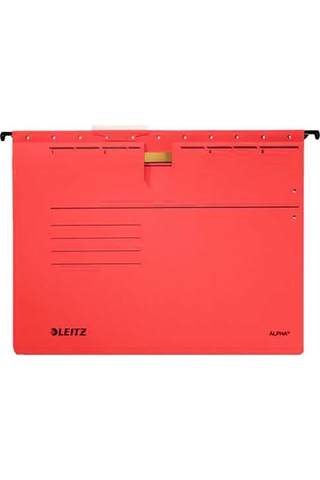 Leıtz 6515-25 Delta Askılı Dosya Telsiz Kırmızı 25 Adet