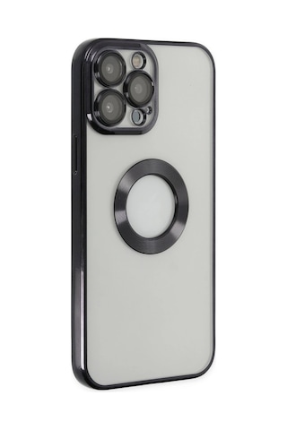 Apple Uyumlu iPhone 13 Pro Max Kılıf Slot Silikon - Siyah