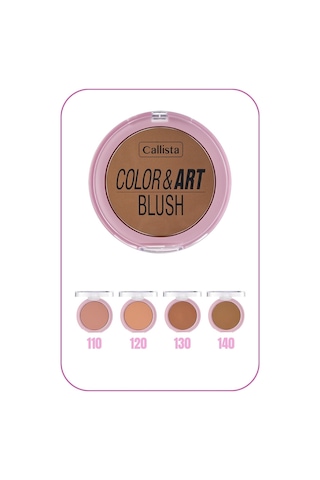Callista Color Art Blush Toz Allık - 130 Copper My Way