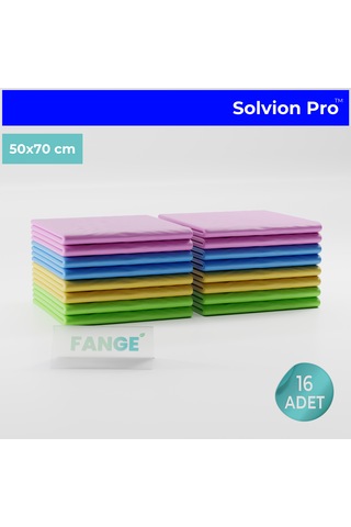 16 Adet Fange Solvion Pro Temizlik Bezi, Büyük Boy 50 X 70, Yen