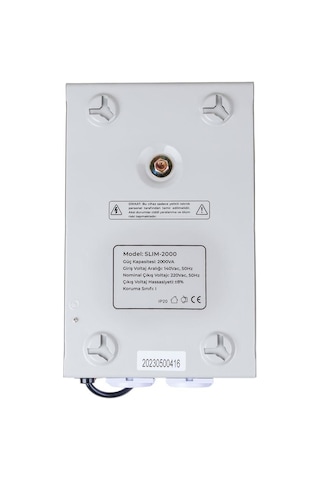 Powermaster Slım-2000 Otomatik 2000 Watt Kombi Voltaj Regülatörü-92076