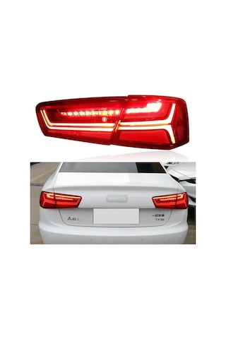 Autogp Audi A6 Stop Lambası Ledli Kırmızı Facelift Görünüm 2011 / 2015