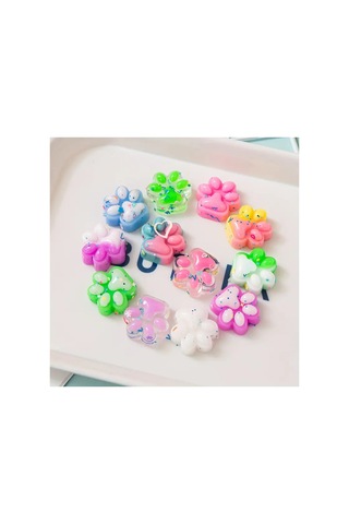 5 Adet Mini Kedi Patisi-yapışabilen Sukuşi - Squishy Pati- Muhteşem Hisli Pati -3 Cm Stres Oyuncak