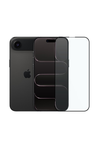 Safeus Tam Kaplayan Parmak İzi Bırakmayan Safir Ekran Koruyucu Cam, Apple Uyumlu iPhone 17 Air İle