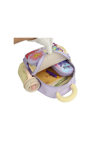 Zilinn Okul Öncesi Eğitim İlkokul Kızları İçin Renkli Kontrast Renkli Dış Mekan Sırt Çantası, Yeni Model Sevimli Çizgi Film Karakterli Çocuk Sırt Çantası. Desenli