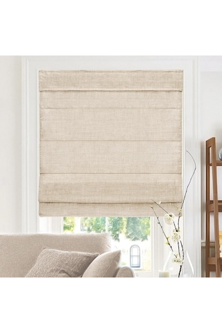 Rmbf3164 Kablosuz Katlamalı Tonlar, Çapraz Modern Kumaş Şelale Pencere Rulosu İşlemi, 78,9 Cm G X 162,2 Cm Y, Belç Çok Renkli