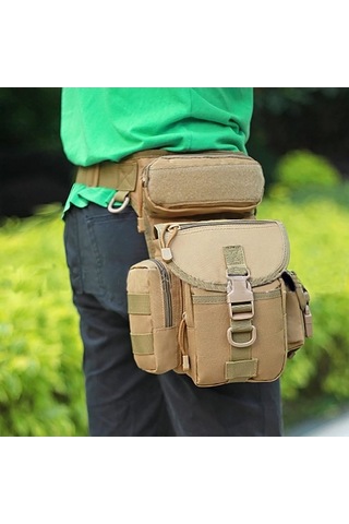 Maoyaya Bel Ayak Takılı Çanta, Bacağa Mont Edilebilir Çok Renkli