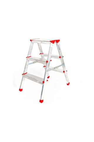 Alüminyum Çift Çıkışlı 3 Basamaklı Merdiven 68 Cm Accm.01