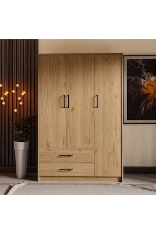 3506 GRANDE MODERN 3 KAPILI GARDROP SEPET