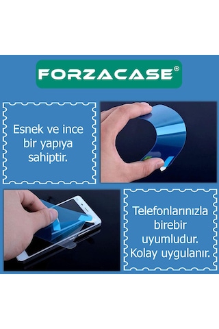 Forzacase Samsung Galaxy Tab S10 Fe 10.9 İnç Sm-x520 İle Uyumlu Nano Esnek Ekran Koruyucu Film Fc020