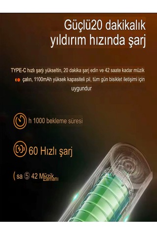 Ip67 Su Geçirmez 2 Kişi 300m Motor Telsiz İnterkom Bt5.3 Rgb Işık