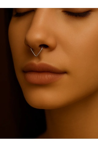 Pınme Piercing İçin Klikaç Yüzük 158737297 Gri