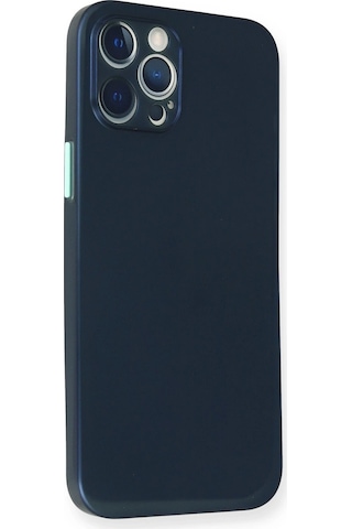 Cosmotex Newface İphone 12 Pro Kılıf Pp Ultra İnce Kapak - Mavi